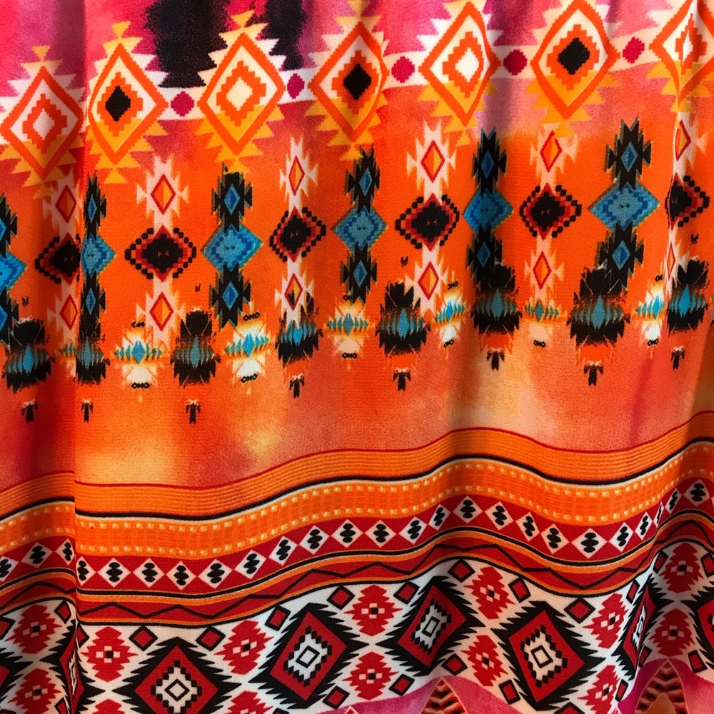 NWT LulaRoe Aztec Lola Skirt 2X